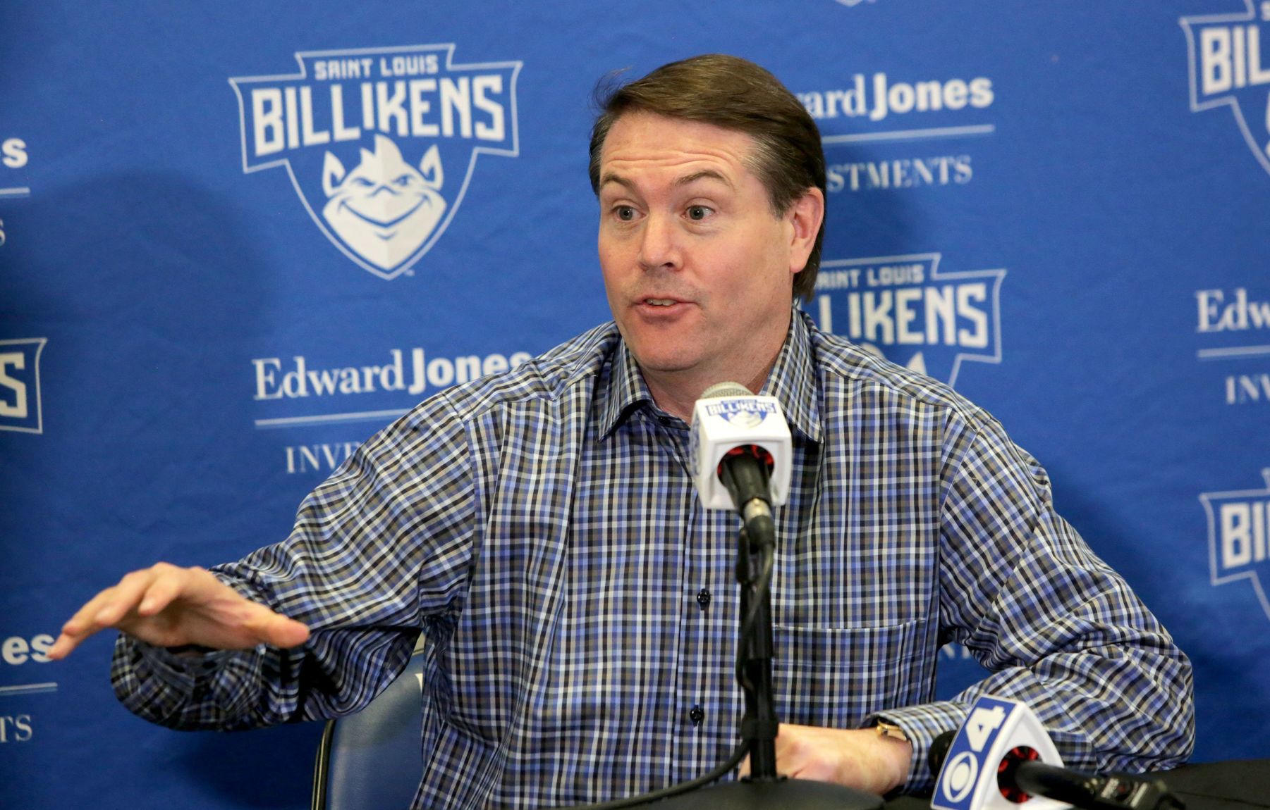 SLU Billikens press conference